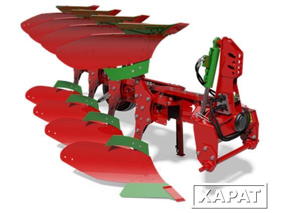 Фото Плуг оборотный легкий POL- 3+ рама 120х120 (85 см расстояние между корпусами) р/о Кverneland