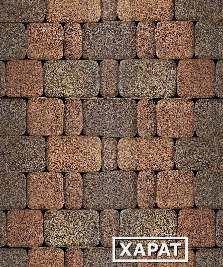 Фото Тротуарная плитка Выбор Классико Гранит Листопад 60 мм 3 камня Арабская ночь