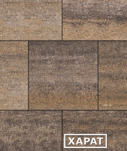 Фото Тротуарная плитка Выбор Квадрум Искусственный камень 60 мм 500х500 Доломит