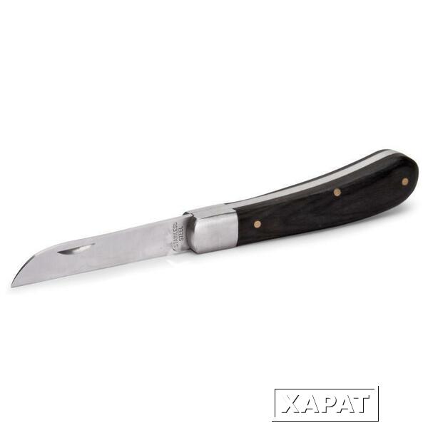 Фото НМ-03 Нож монтерский малый складной с прямым лезвием
