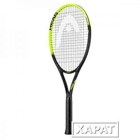 Фото Ракетка для большого тенниса HEAD Tour Pro Gr4 арт.232219 для любителей, титановый сплав, со струнами, желто-черный