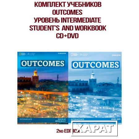 Фото Комплект учебников Outcomes (2nd Edition). Intermediate. Student's Book + Workbook