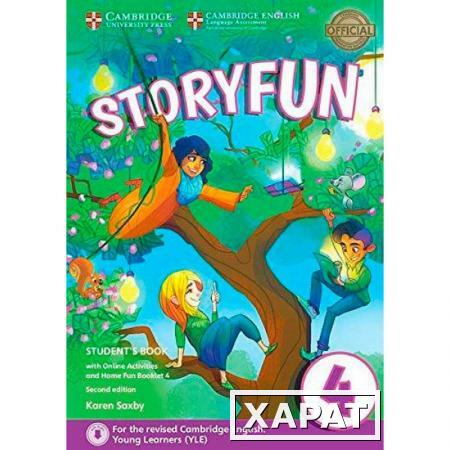 Фото Storyfun for Movers. Level 4. Student's Book with Online Activities and Home Fun Booklet 4. Saxby K.