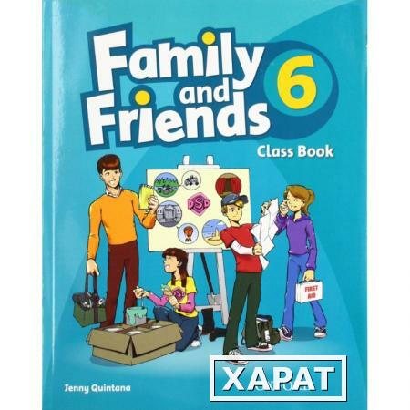 Фото Family and Friends 6. Class Book with Student's Site