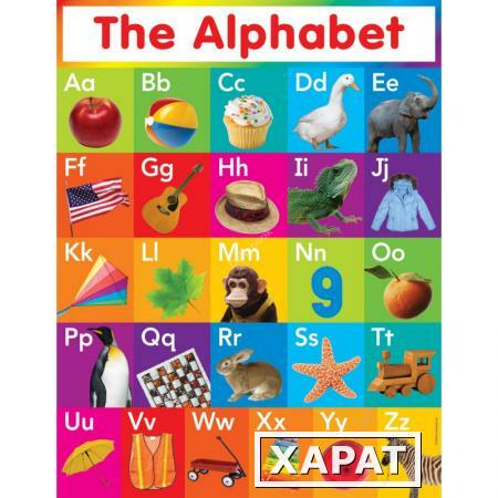 Фото Alphabet Chart, Multiple Colors