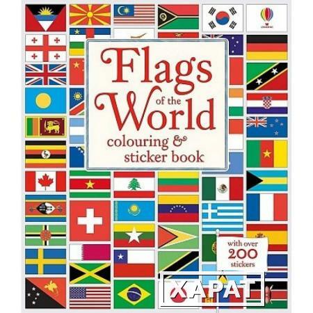 Фото Sticker and Colouring Book: Flags of World