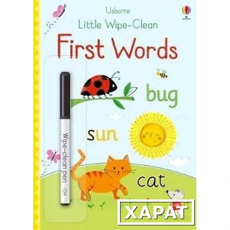 Фото Wipe-Clean Little: First Words