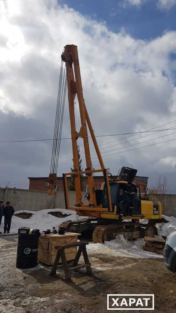 Фото Трубоукладчик на базе экскаватора Komatsu