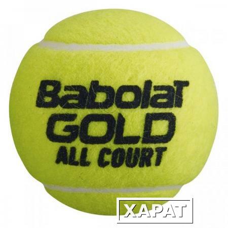 Фото Мяч теннисный Babolat Gold All Court X4 арт.502085 уп.4 шт