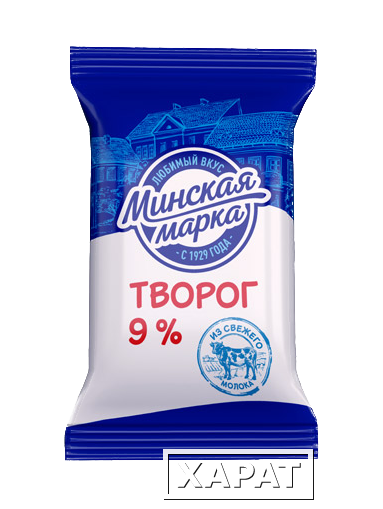 Фото Творог Минская марка 9% 180г пленка