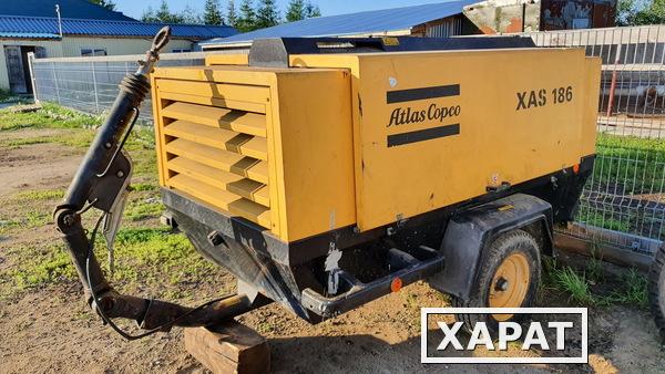 Фото Продам: Компрессор Atlas Copco XAS 186, 2004г.в, 2473м.т.ч. Состояние Отличное!