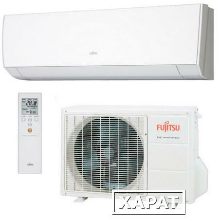 Фото Настенный кондиционер Fujitsu AIRFLOW NORDIC (обогрев до -25°С) – инверторного типа