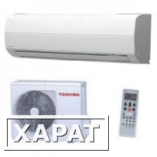 Фото Кондиционер Toshiba RAS-10SKHP-ES/RAS-10S2AH-ES (тепло-холод)