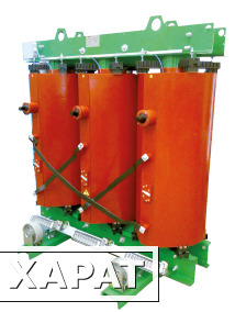 Фото Сухие трансформаторы с литой изоляцией из эпоксидной смолы марки CRT мощностью 250-3150 кВА напряжением 20кВ