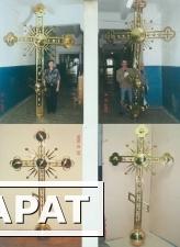 Фото Изготовление крестов шаров подзоров,продам нитрид титана