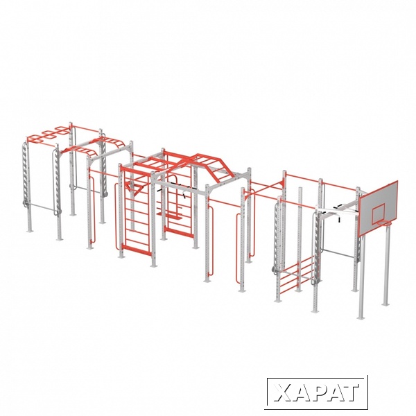 Фото Комплекс с баскетбольным кольцом