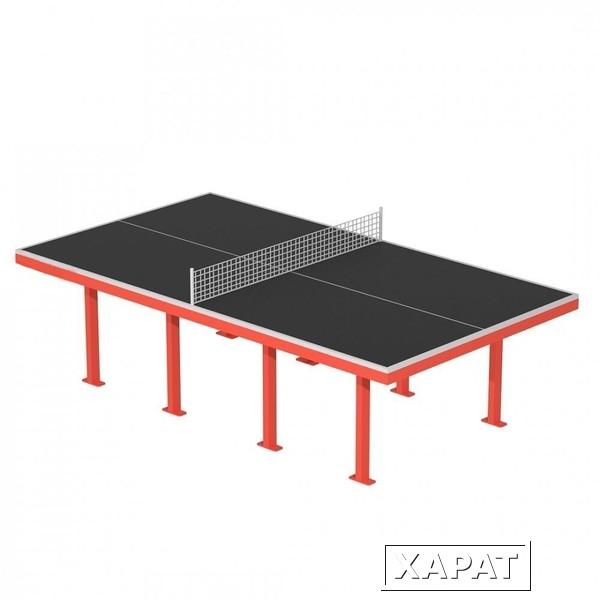Фото Уличный антивандальный стол для настольного тенниса