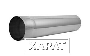 Фото Водосточная труба оцинкованная 120 мм длина 1,25 м
