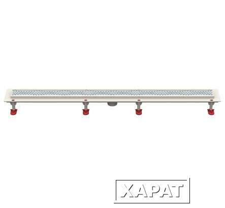 Фото Трап линейный ТП-50А-1000, с вертикальным выходом D50 мм