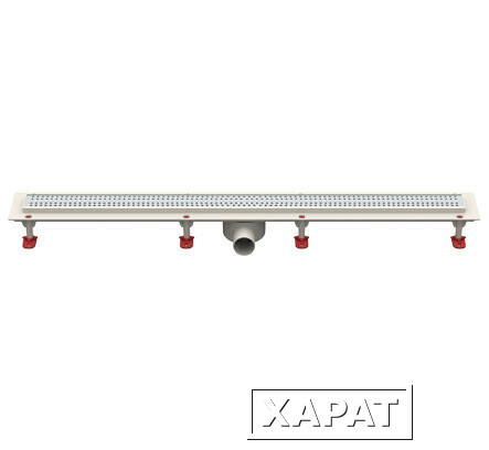 Фото Трап душевой линейный Dn50мм ТП-55B-600 без рамки