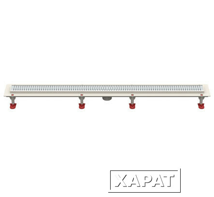 Фото Трап линейный с сухим затвором ТП-50B-800 без рамки D50мм