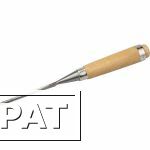 Фото Стамеска-долото ЗУБР "ЭКСПЕРТ" с деревянной ручкой, хромованадиевая, 6мм