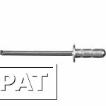 Фото Заклепки ЗУБР "ПРОФИ" многозажимные, алюминиевые, 3,2x8мм, 1000шт