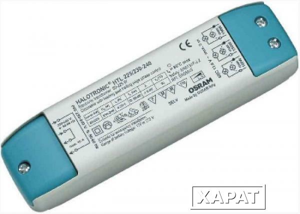 Фото Электронный трансформатор для галогенных ламп OSRAM HTL 225230-240 - 4008321927026