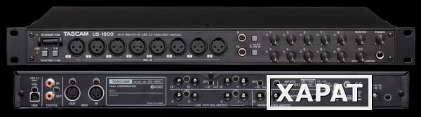 Фото USB аудио/MIDI интерфейс TASCAM US-1800