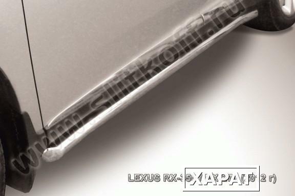 Фото Slitkoff Защита порогов d57 труба с гибами Lexus RX 350 270 2012