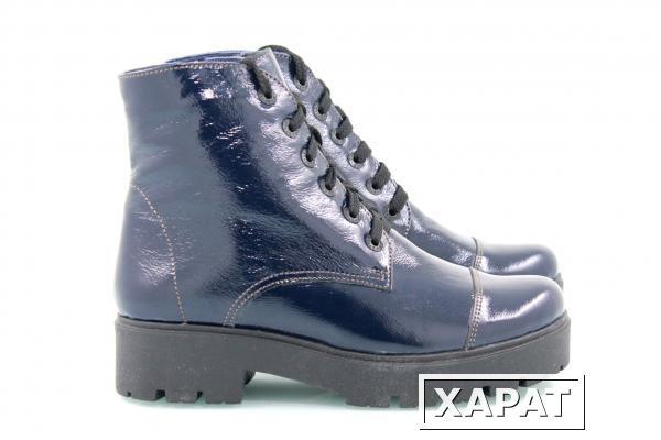Фото Синие зимние ботинки Астра-12с