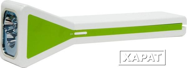 Фото Светильник настольный светодиодный 2w аккумуляторный жк дисплей диммируемый фонарь зеленый (DE1711 зеленый); 24194