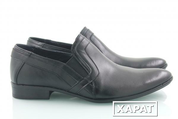 Фото Кожаные мужские туфли MD05