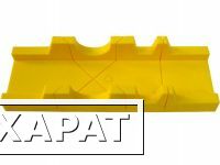 Фото Стусло пластиковое, 300х65 мм, фигурн, желтое