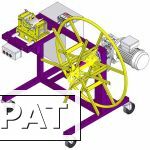 Фото Станок (устройство) для намотки (отмотки) кабеля (провода, троса) в бухту МНК 0,8-0,1П