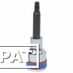 Фото Насадка (бита) торцевая 1/2", TORX, T30, L = 80 мм, с отверстием