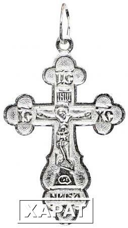 Фото Православные кресты нательные серебро КСА127