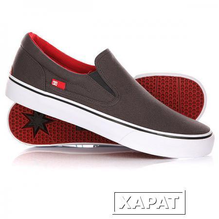 Фото Слипоны DC Trase Slip-on TX Grey/Black/Red