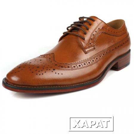 Фото Новый бизнес платье обувь дышащий Англии евро резные ажурные обувь натуральной кожи мужская обувь Размер 46