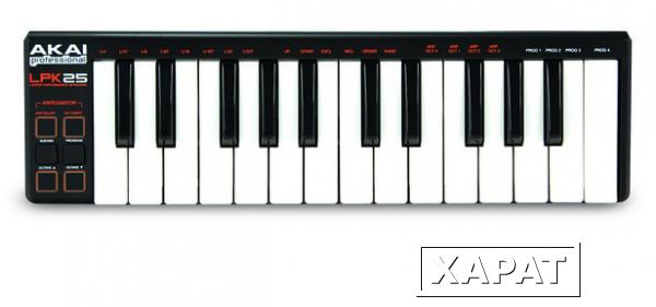 Фото MIDI-контроллер AKAI PRO LPK25