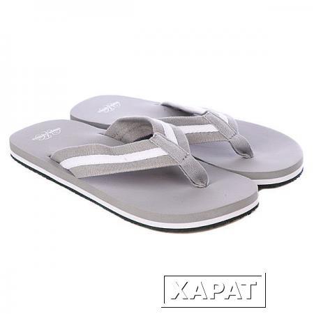 Фото Шлепанцы Urban Classics Flip Flops Grey/White