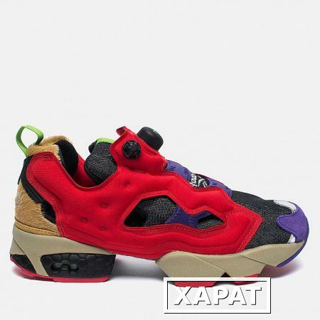 Фото Reebok Instapump Fury OG Villains Smokey Black/Scarlet/Sprtvlt/Acid Gld