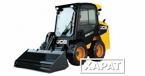 Фото Мини-погрузчик с бортовым поворотом JCB 205