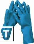 Фото STAYER DUAL Pro перчатки латексные с неопреновым покрытием, хозяйственно-бытовые, стойкие к кислотам и щелочам, размер M