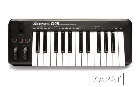 Фото MIDI-клавиатура ALESIS Q25