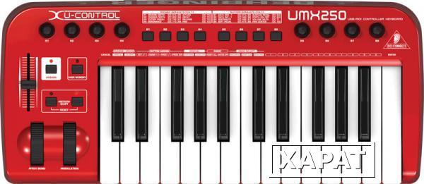 Фото MIDI-клавиатура BEHRINGER UMX250