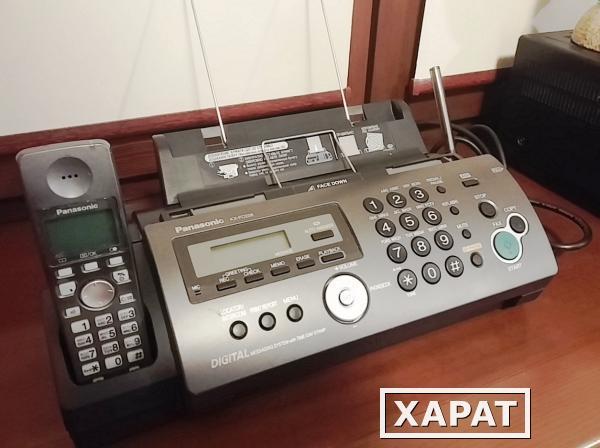 Фото Факс.Телефакс Panasonic KX-FC228 - с радиотрубкой на обычной бумаге А 4