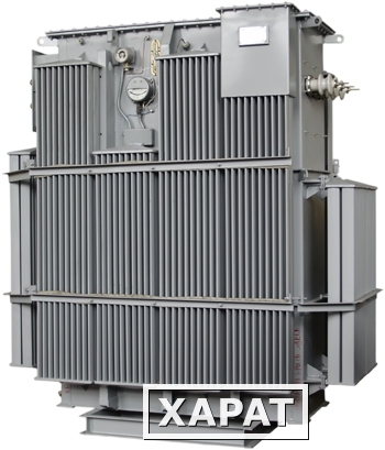 Фото Трансформатор силового типа ТМГ мощностью от 10 до 2500 кВА напряжением до 10 кВ с гофрированными баками