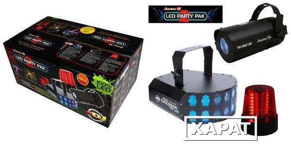 Фото Комплект светодиодных приборов American DJ LED Party Pak 2
