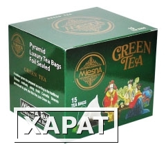 Фото Чай зеленый "Green tea" в одноразовых пирамидках